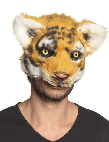 Maska za odrasle plišaste tigra