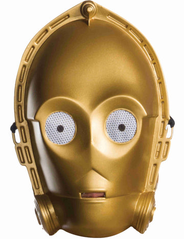 Vintage c3PO maska ​​odrasla