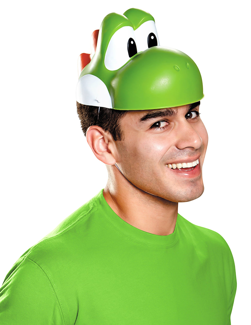 Masque Yoshi Nintendo pour adulte vert en plastique