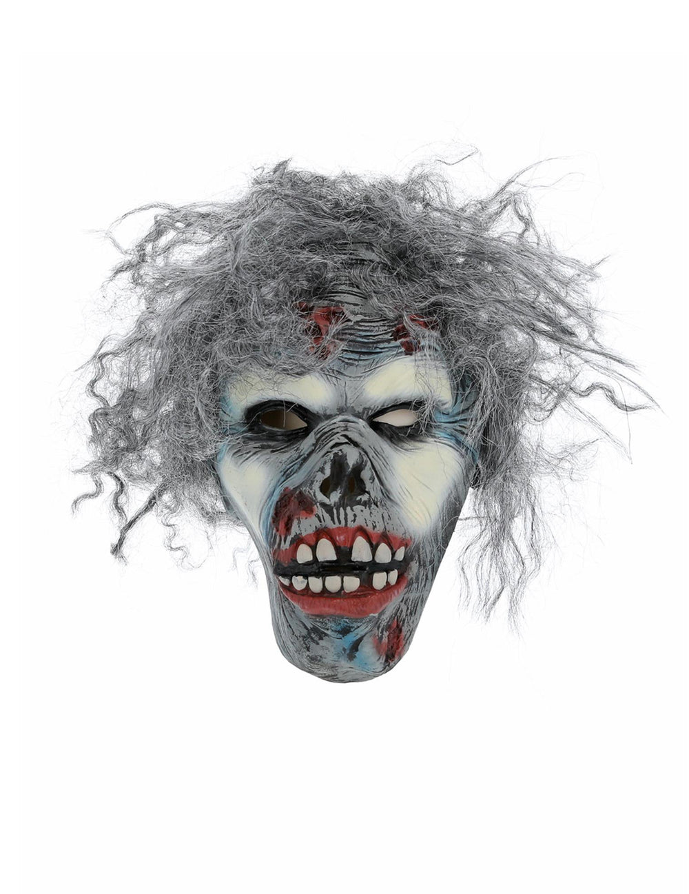 Vue de face du masque de zombie pour adulte