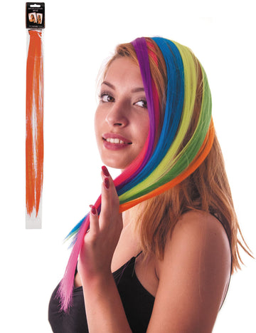 Oranžna do posnetka za lase