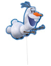 Mini aluminijast balon Olaf Ledeno kraljestvo ™ 25 x 32 cm
