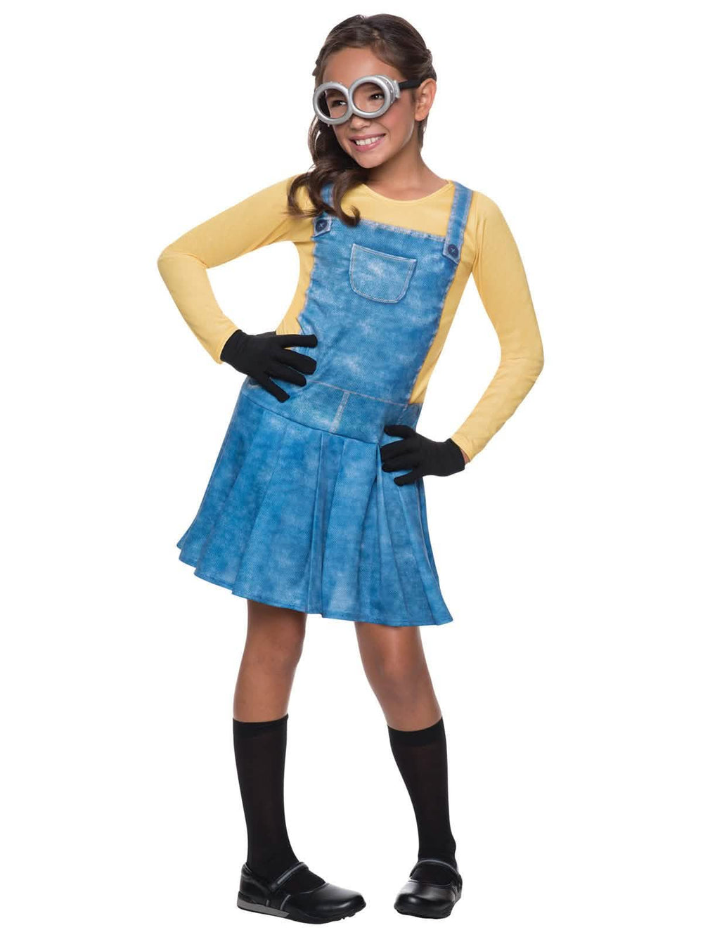 preobleka v obleki Minions™ za dekle, rumena in modra z očala