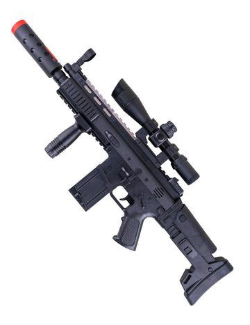 Mitraljez z zvokom in lahkim dimnim učinkom