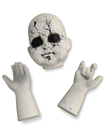 Koščki lutk - glava in roke