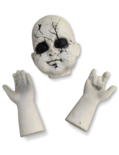 Koščki lutk - glava in roke