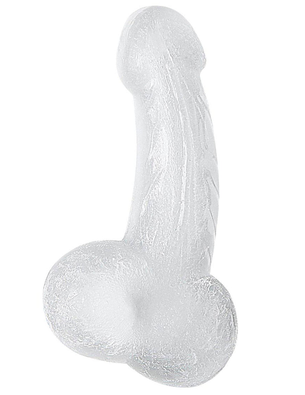 Vue de profil du glaçon du moule à glaçons zizi