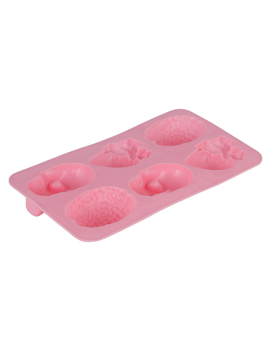 Vue de profil du moule silicone Halloween