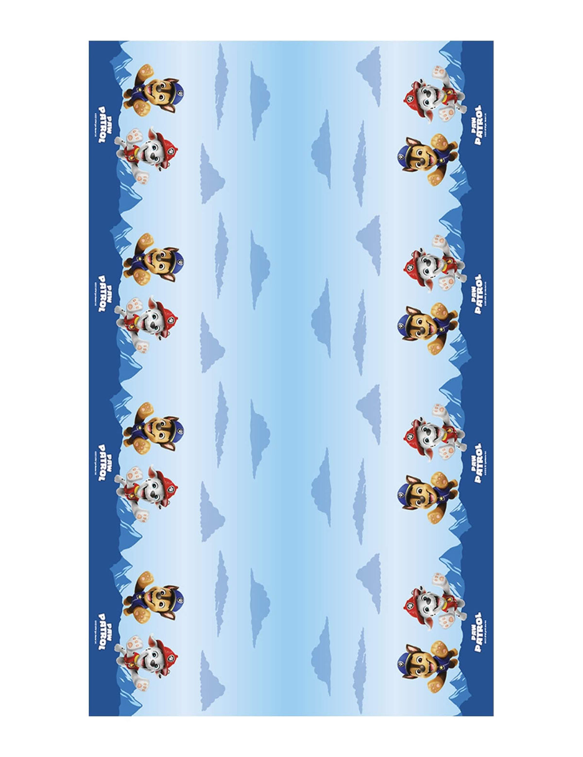 Moder papirnati prt Pat'patrouille™ 1,36 x 2,28 m