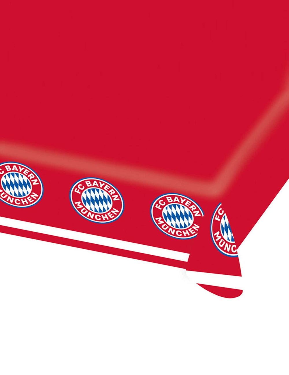 Papirnati prt FC Bayern Munich za rdeča zabavo z logotipi kluba