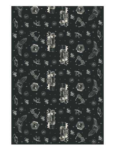 Papirnat prt Harry Potter™ 180 x 120 cm