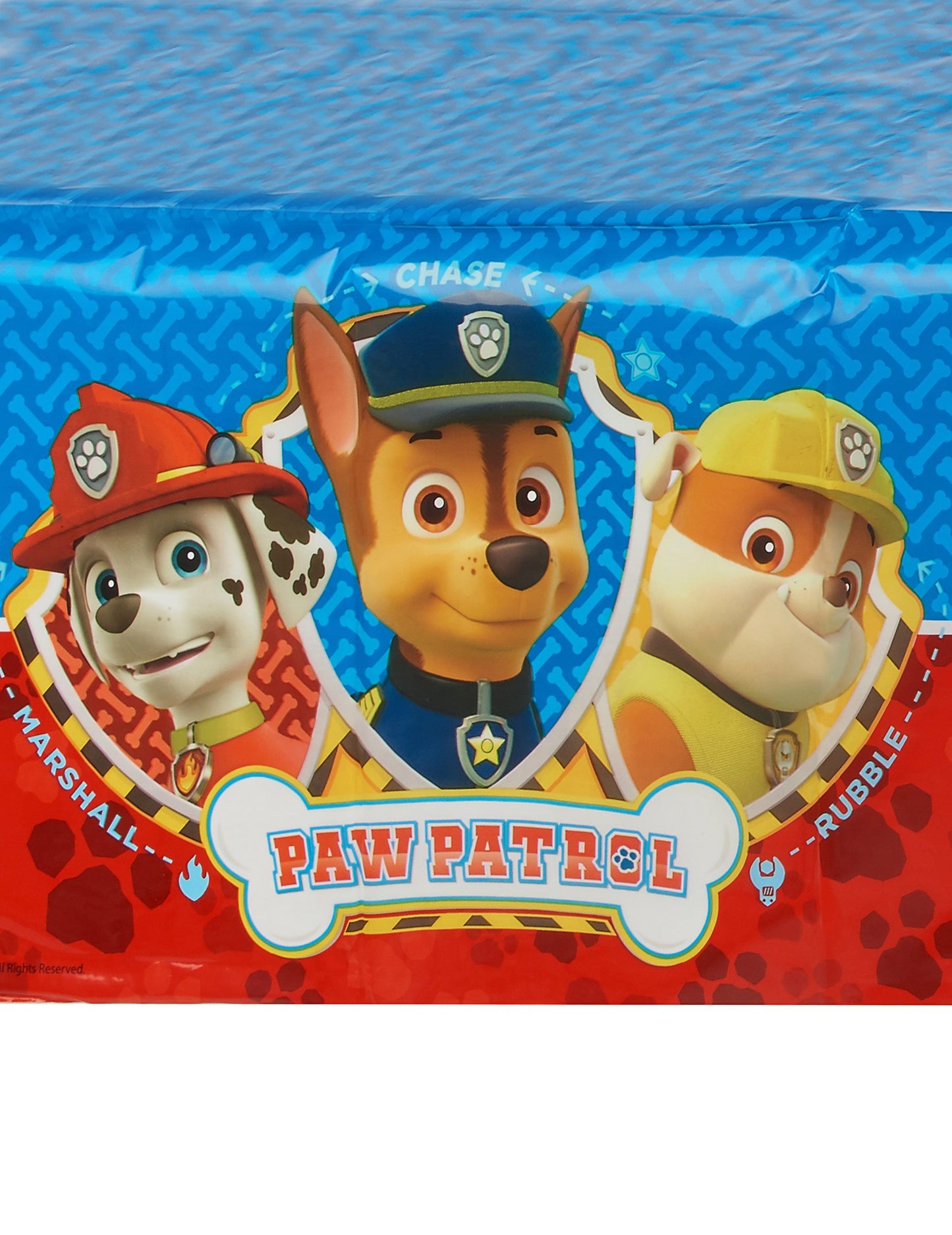 Modra in rdeča plastična prt Pat'Patrol 120 x 180 cm