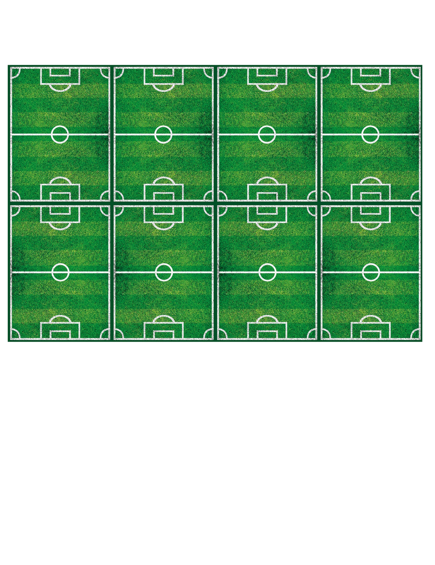 Plastični prt za nogometno zabavo, 120 x 180 cm cm nogometno igrišče