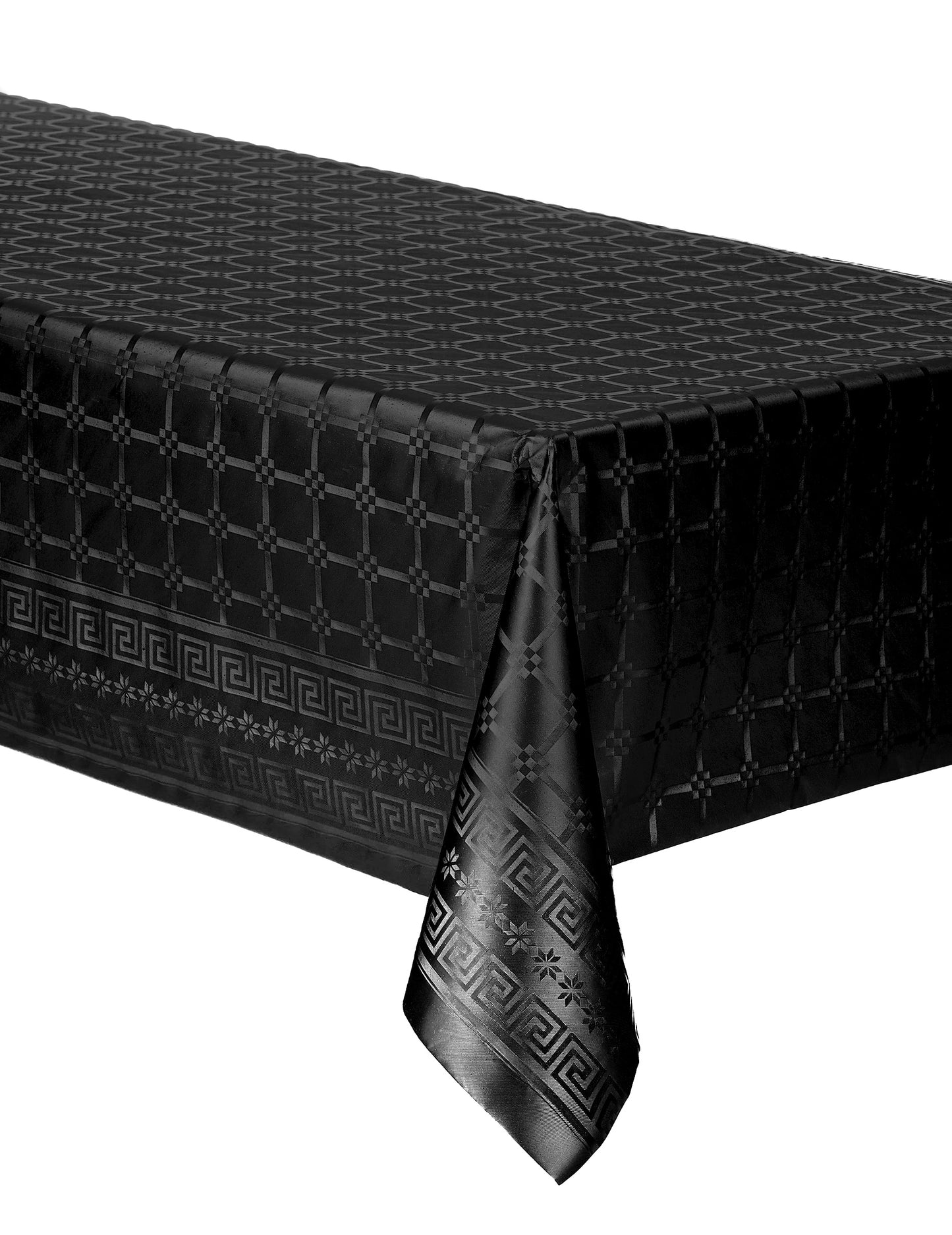 Tabela 6 m črnega damaska ​​papirnate mize