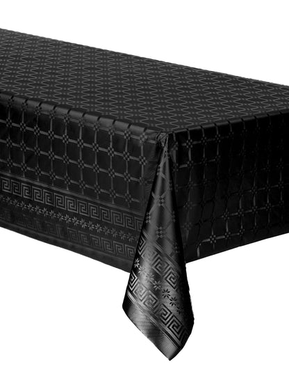 Tabela 6 m črnega damaska ​​papirnate mize