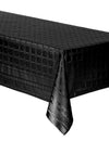 Nappe en rouleau papier damassé pour fête noire de qualité supérieure
