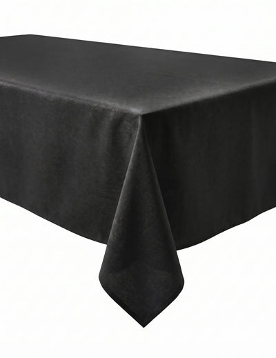 Črn netkan namizni prt 150 x 300 cm