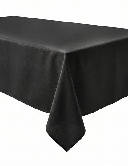 Črn netkan namizni prt 150 x 300 cm