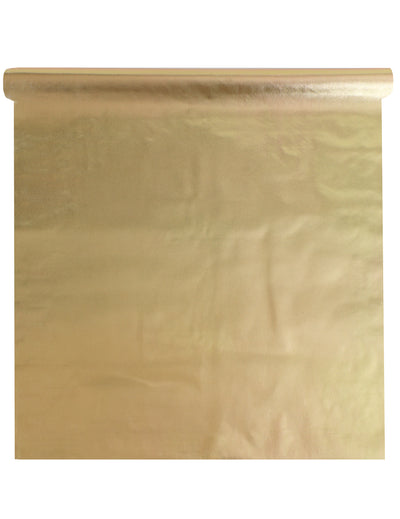 Kovinski zlat prt 120 cm x 20 m