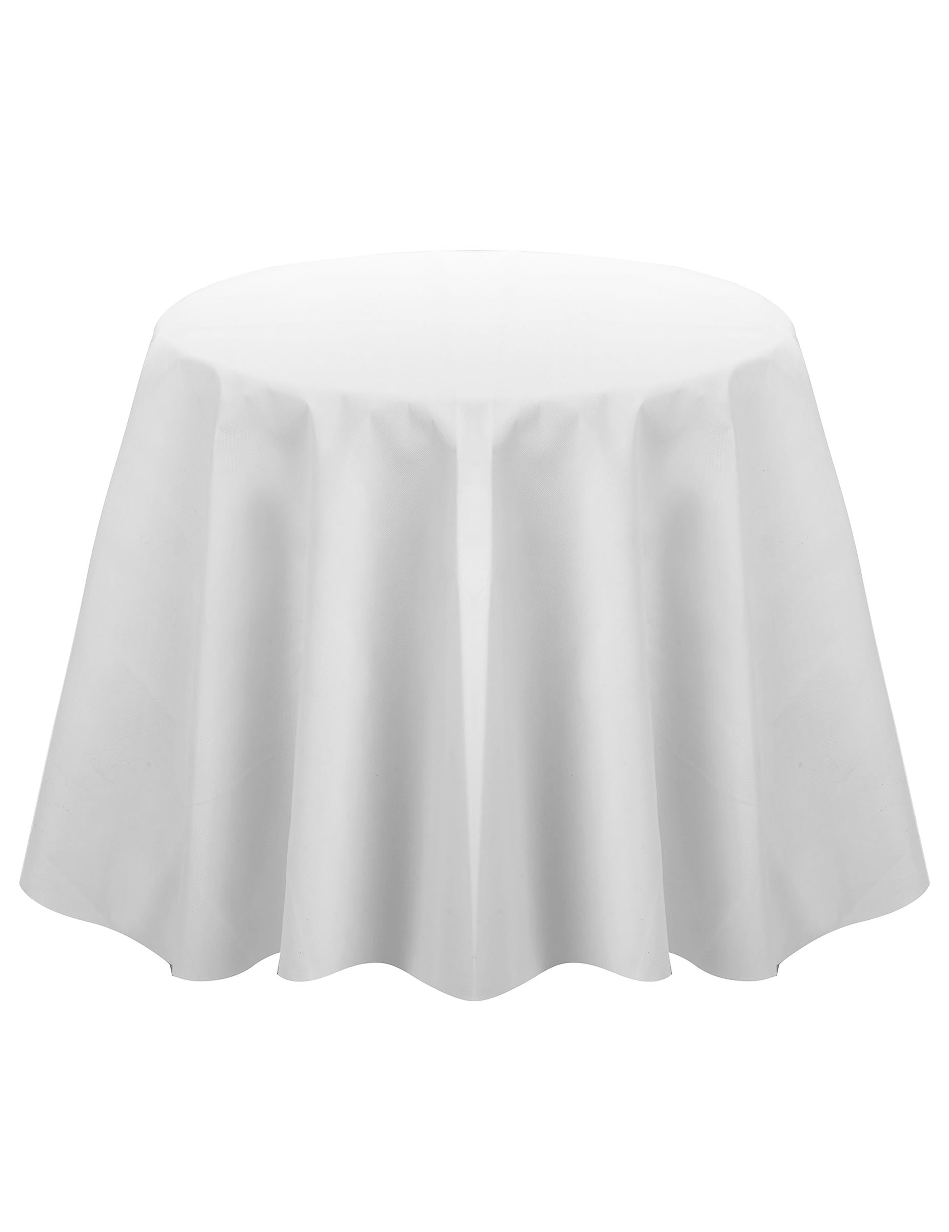 Mise en situation de la nappe ronde en intissé mariage et baptême