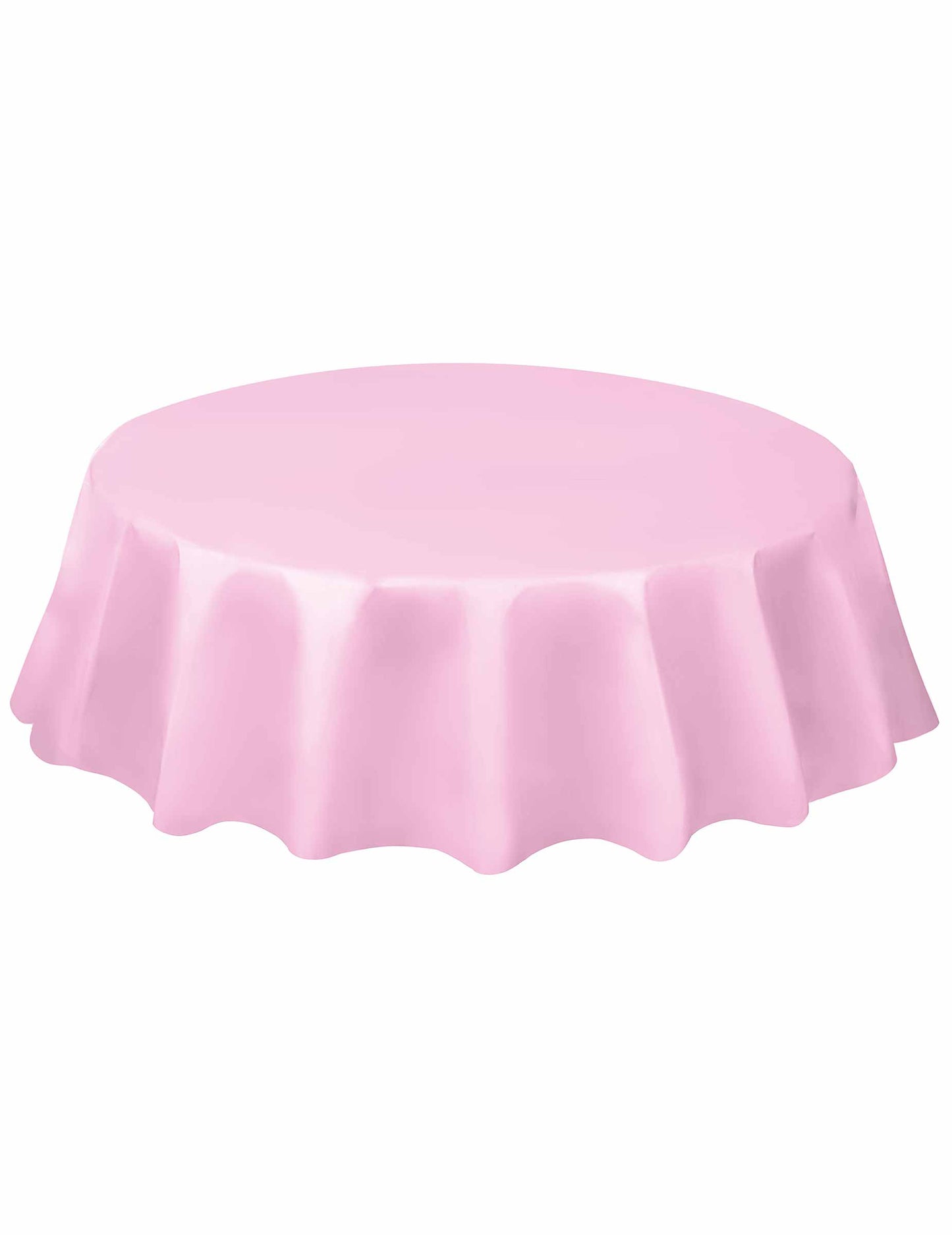 Svetlo roza okrogla plastična tableta 213 cm