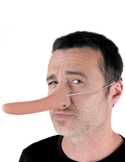 Dolg lažnivec nos