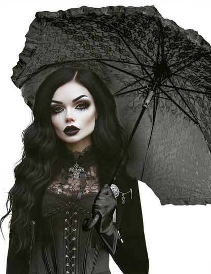 Črni gotski senčnik 