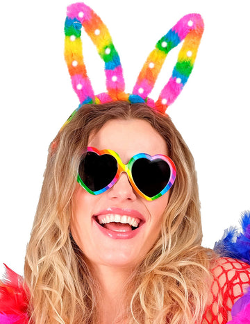 Svetla mavrična zajčka ušesa