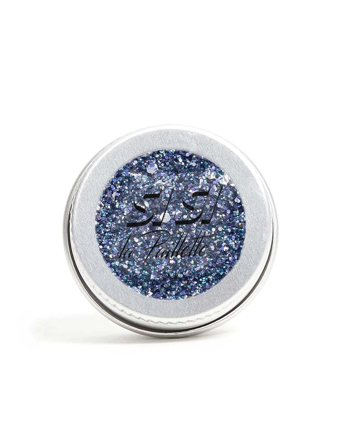 Paillettes biodégradables indiGlow Si si la paillette pour maquillage bleu et violet