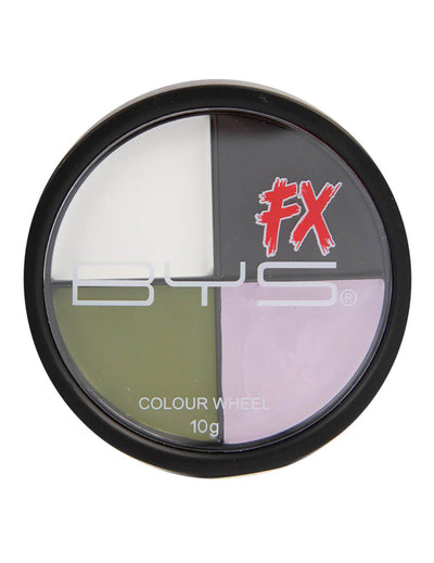Paleta ličil 4 barve Halloween zombi 10 g