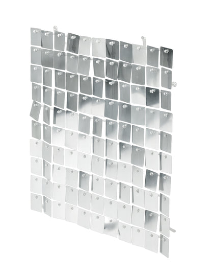 Briljantna srebrna srebrna plošča 30 x 30 cm