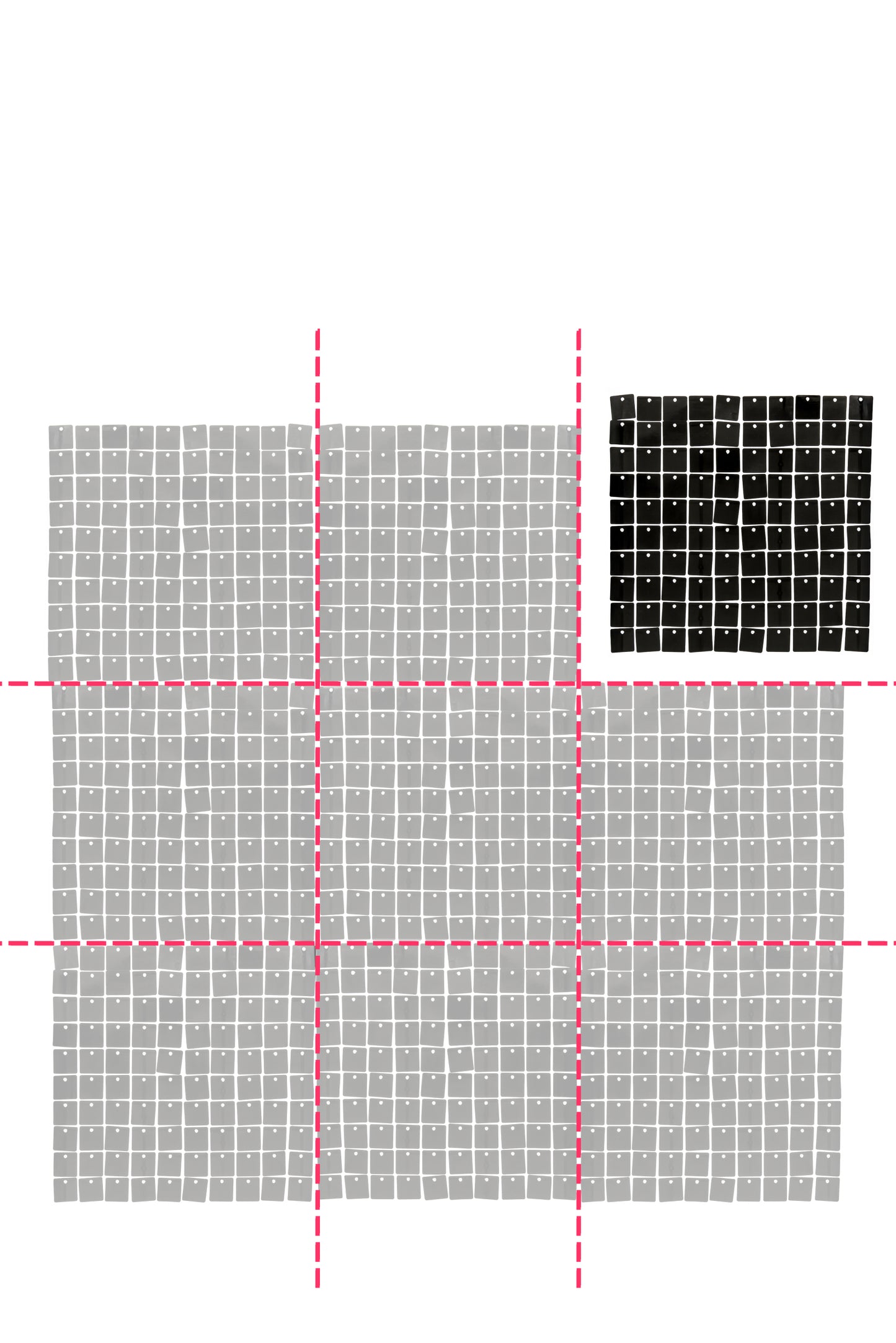 Shinjalna črna ozadja 30 x 30 cm