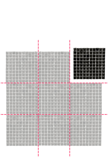 Shinjalna črna ozadja 30 x 30 cm