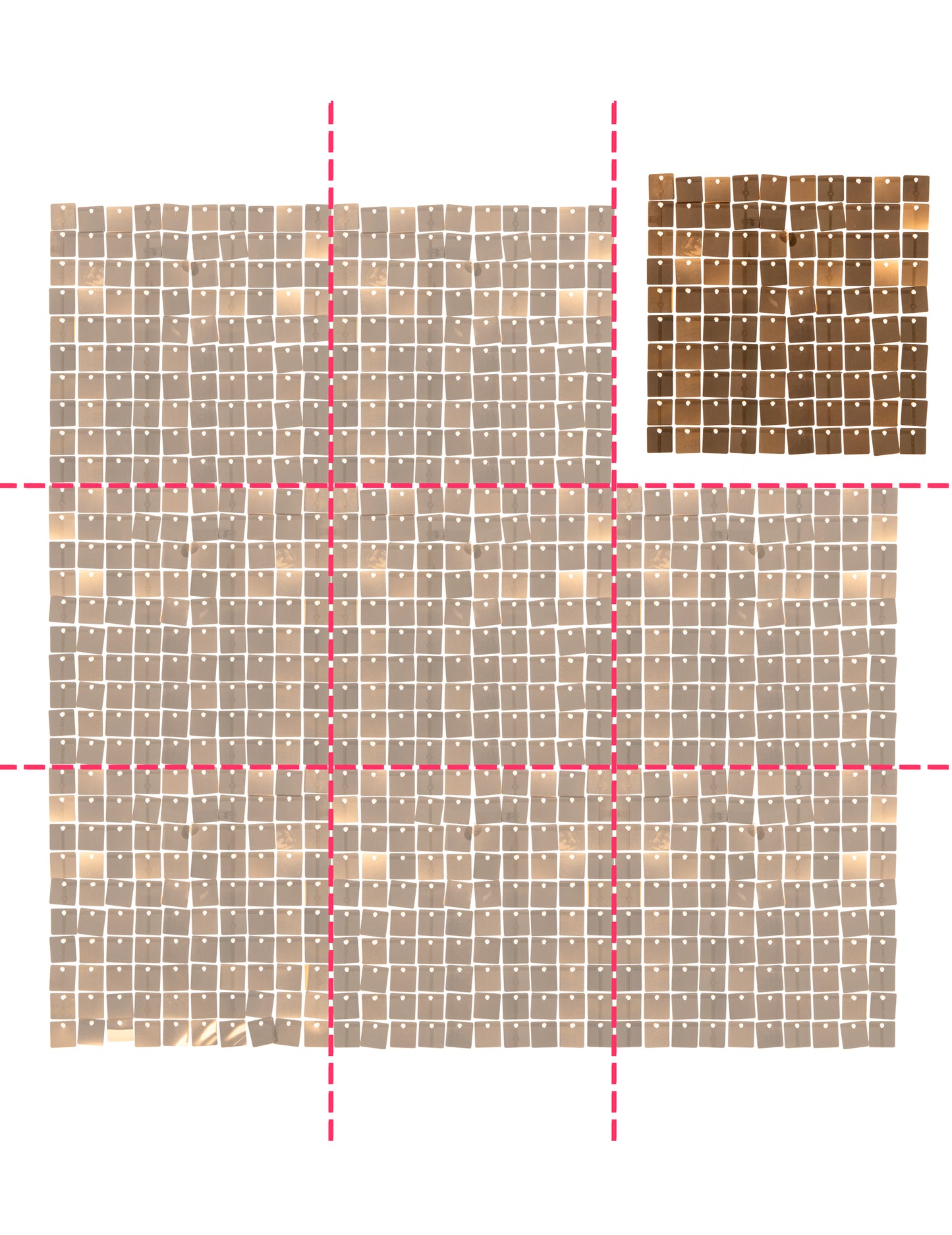 Sijajno roza ozadje 30 x 30 cm