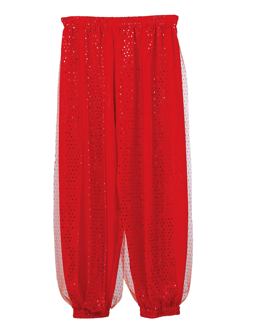 Vue de face du pantalon de danseuse orientale