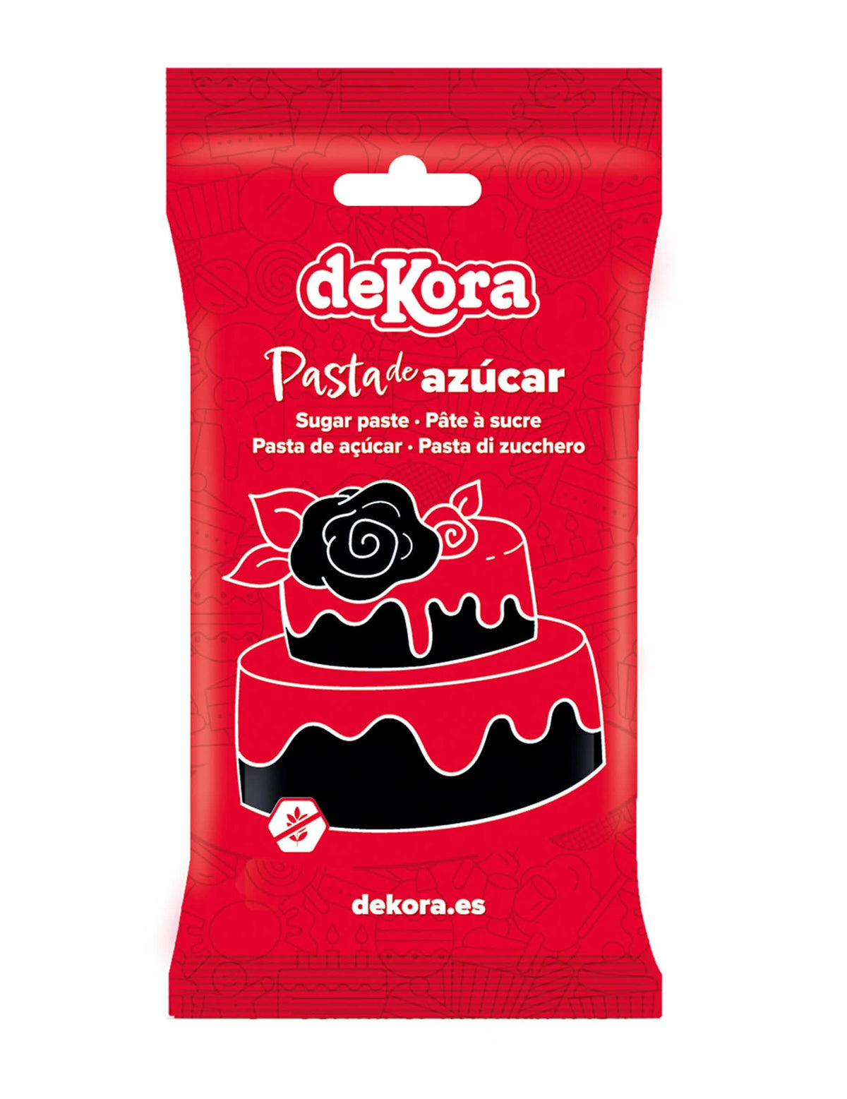 Brezglutenska črna sladkorna pasta 250 g, pripravljena za uporabo