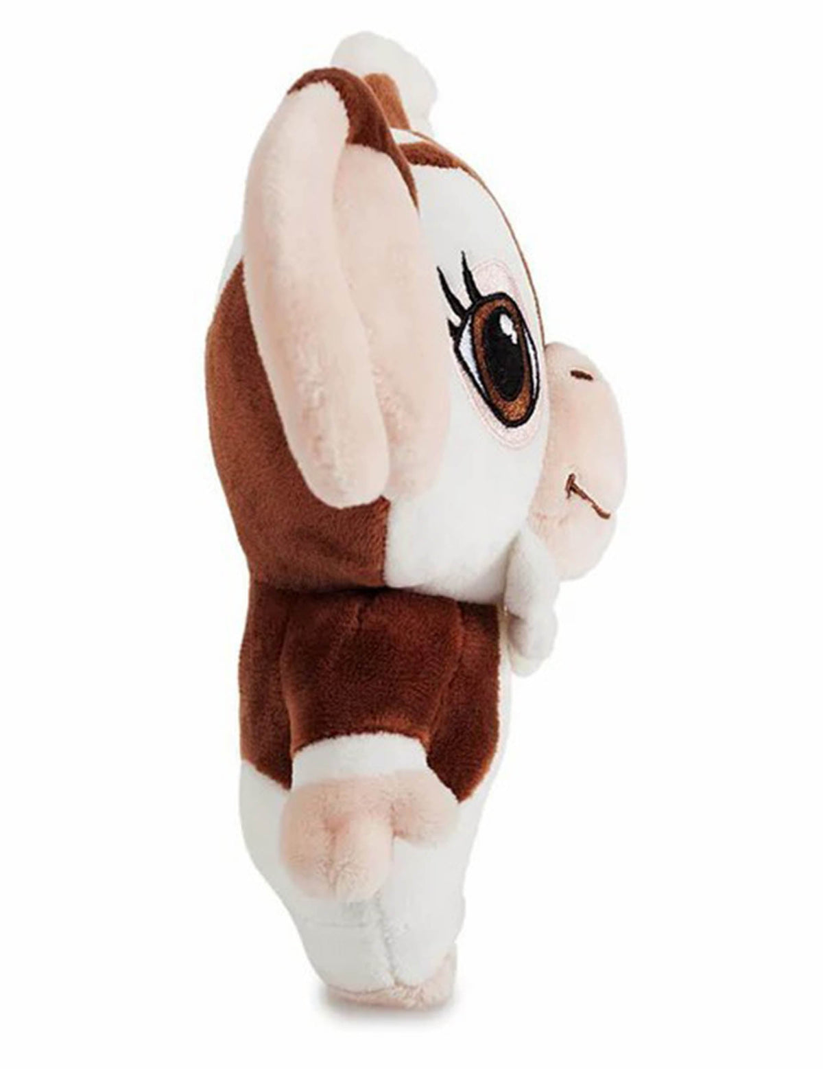Vue de profil de la peluche Gremlins Gizmo