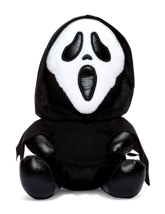 Peluche Scream Ghostface pour enfant et adulte noire et blanche