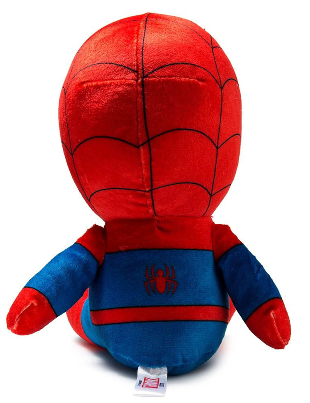 Vue de dos de la peluche Spider-man classique