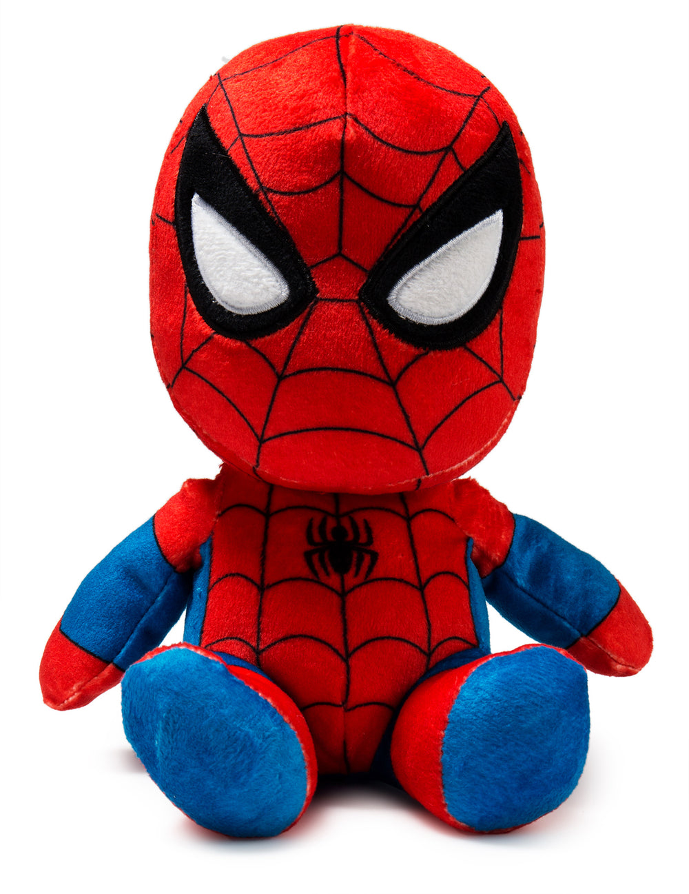Peluche Spider-man classique pour enfant rouge et bleue