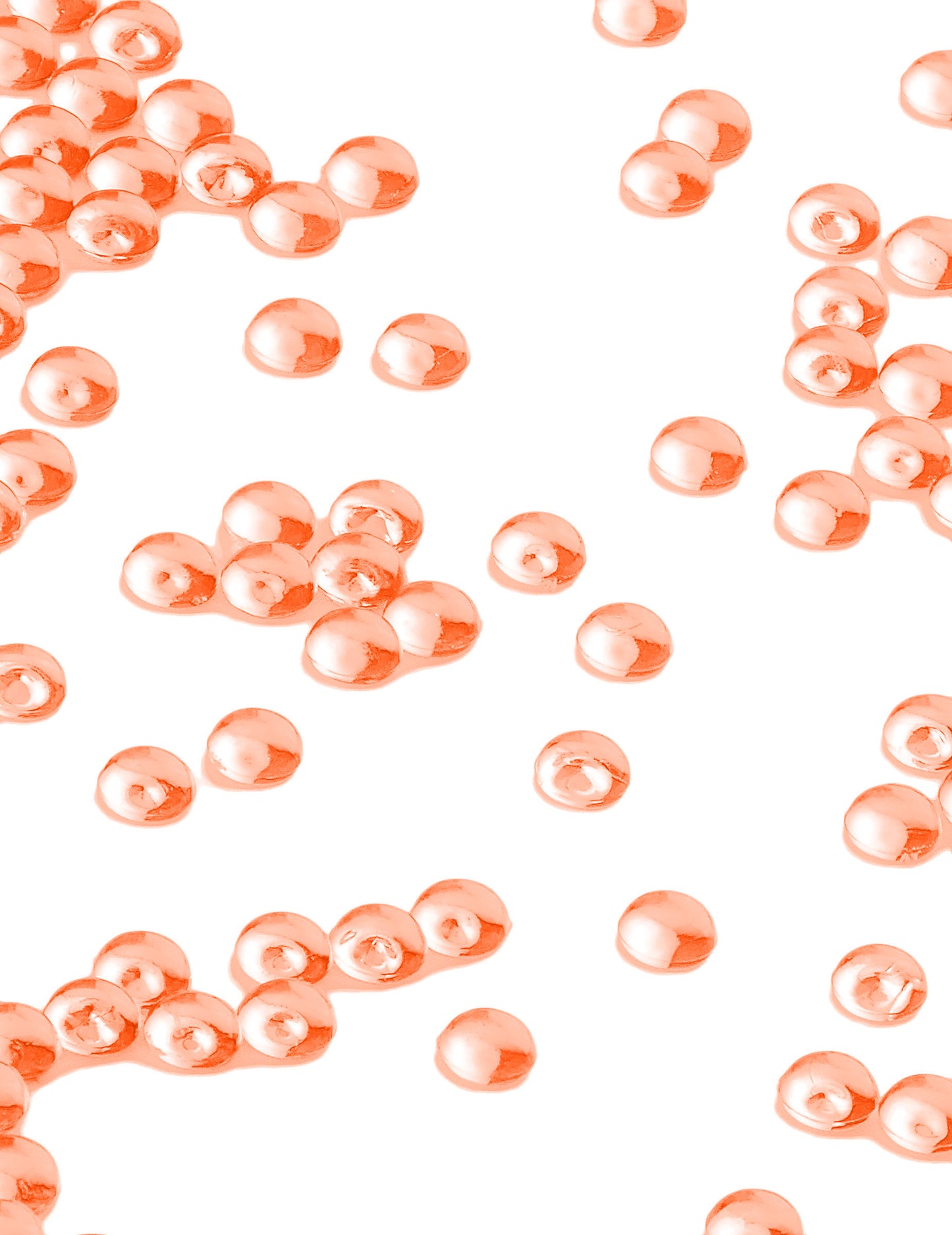 Perlice z učinkom koralnih dežnih kapljic, 80 g, za dekoracijo mize