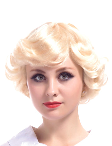 Ženska vintage blond lasulja
