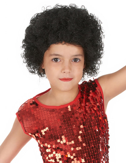 Črni afro lasulji otrok