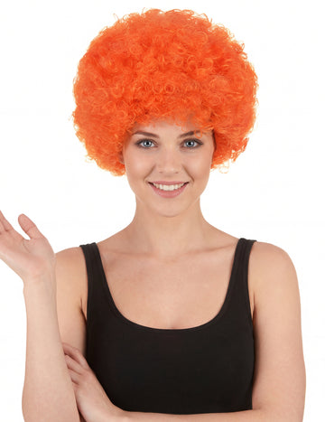 Standardna standardna oranžna klovna lasulja za odrasle