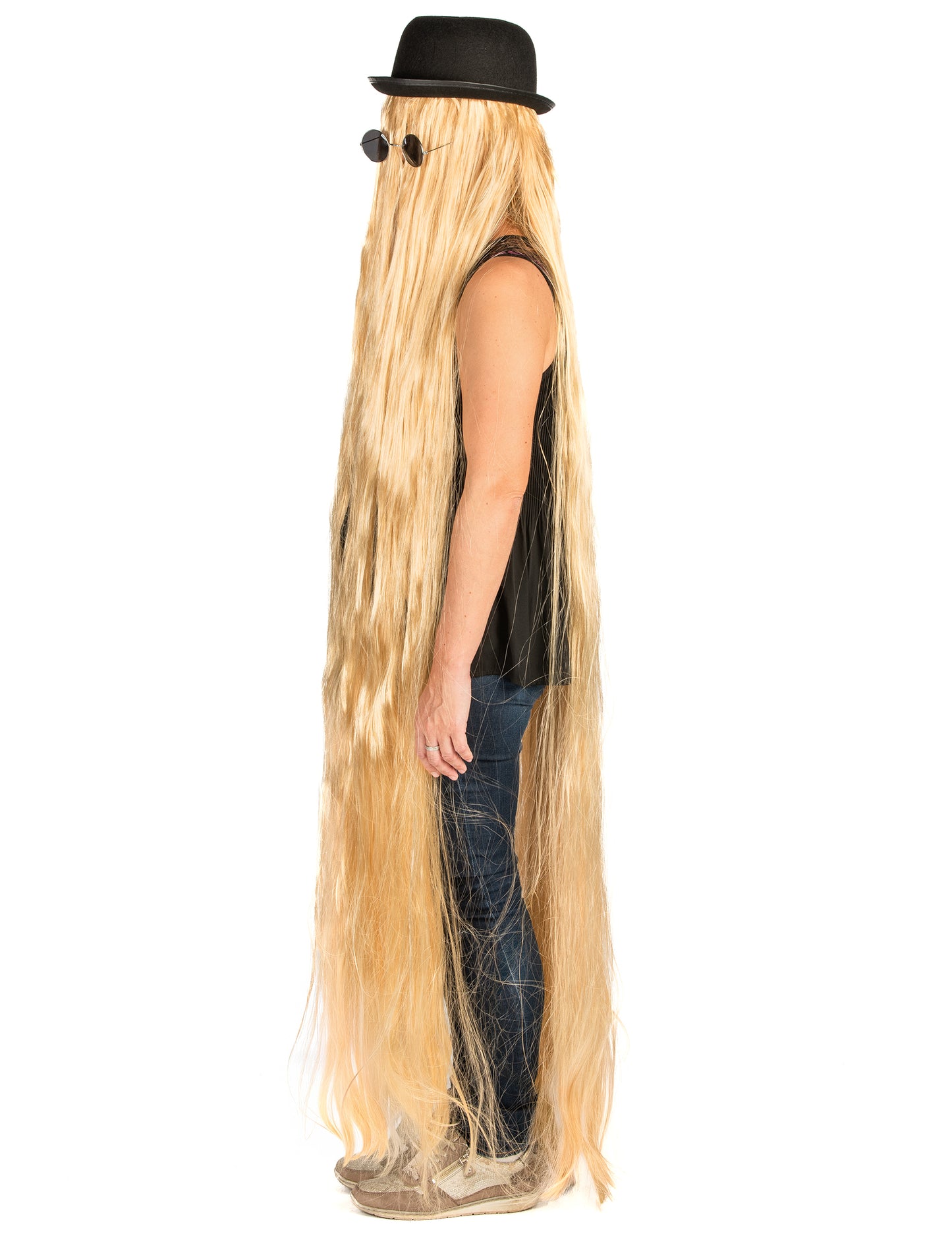 Izjemno dolga odrasla blondinka lasulja