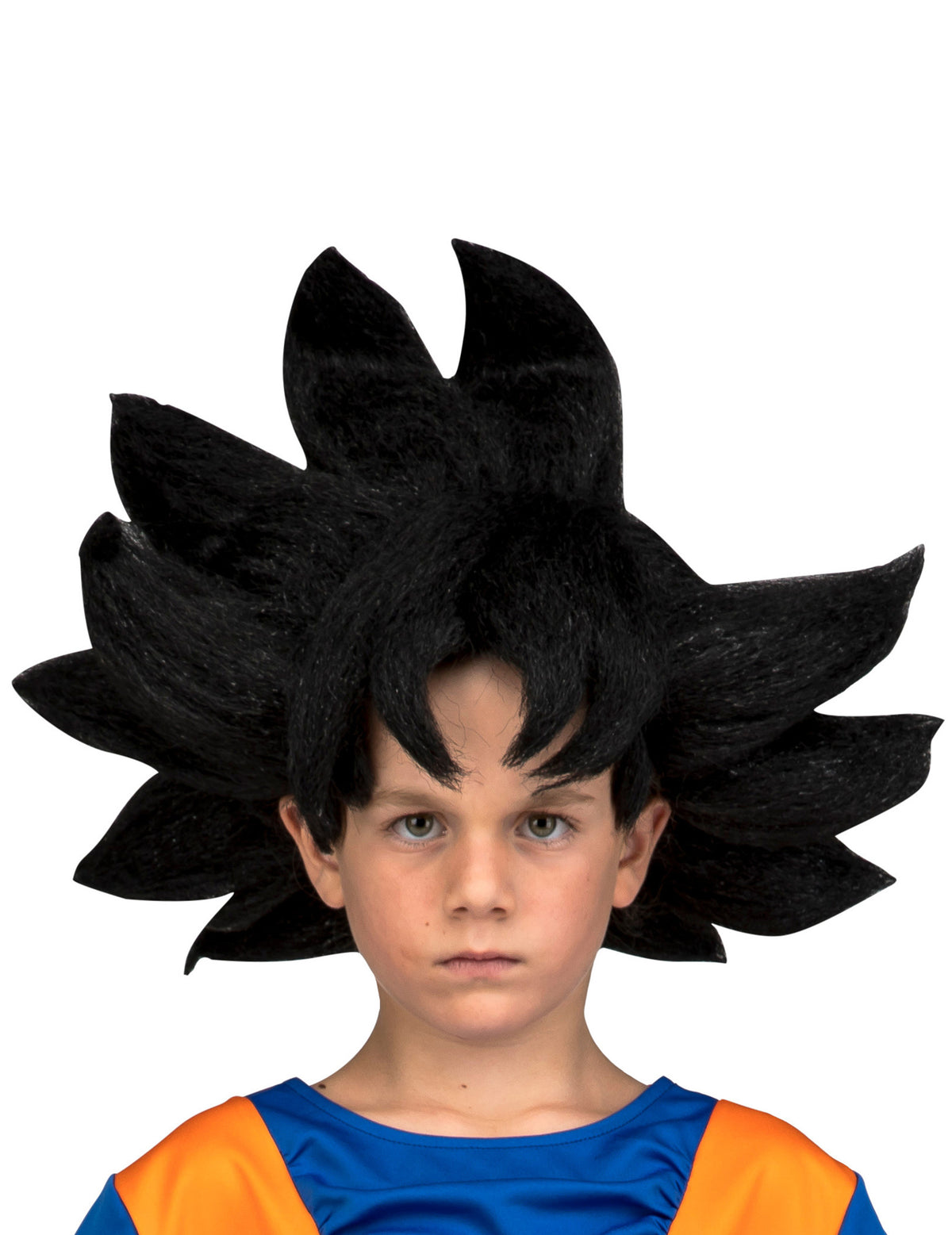 Perruque Goku Dragon Ball™ pour enfant noire