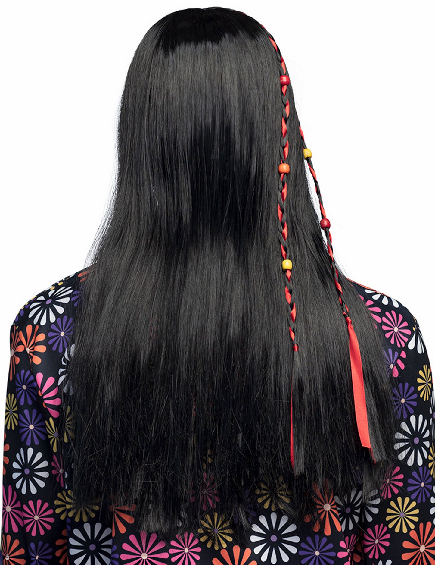 Črna hipi moška lasulja