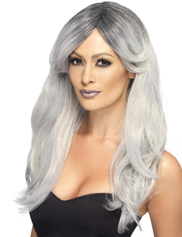 Dolga lasulja s sivo degradirano žensko