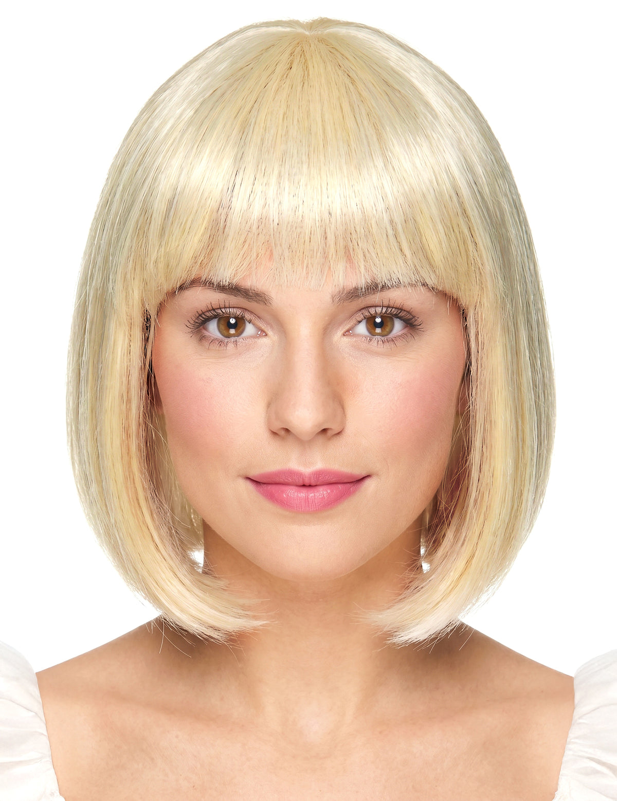 Luksuzni luksuzni blond trg kratek s Fredeom
