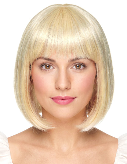 Luksuzni luksuzni blond trg kratek s Fredeom